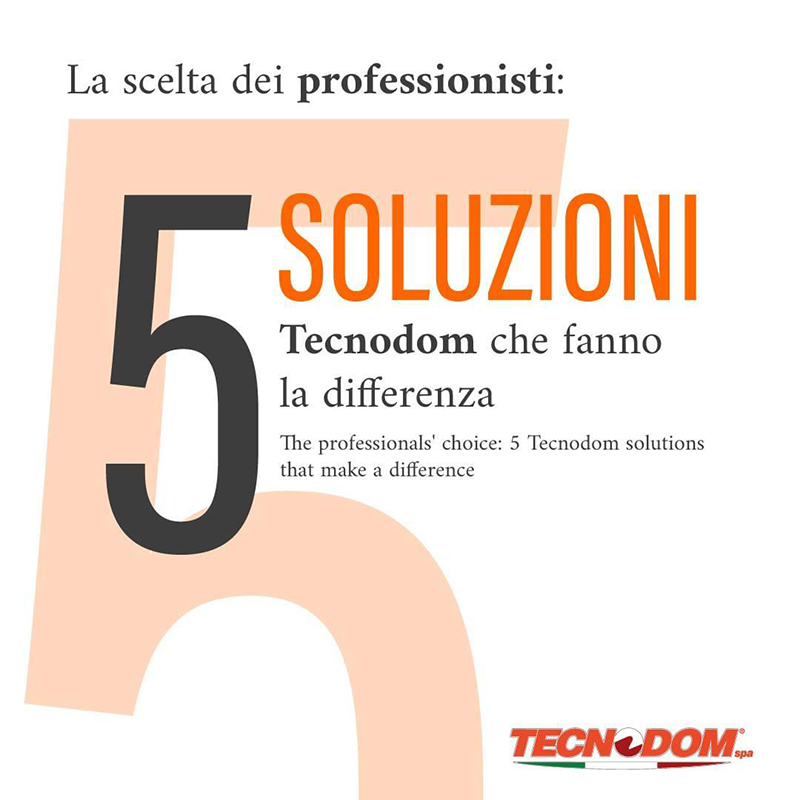 Noi di Tecnodom siamo orgogliosi di collaborare con alcuni dei migliori professionisti del settore, e oggi vogliamo condividere cosa pensano di noi. 